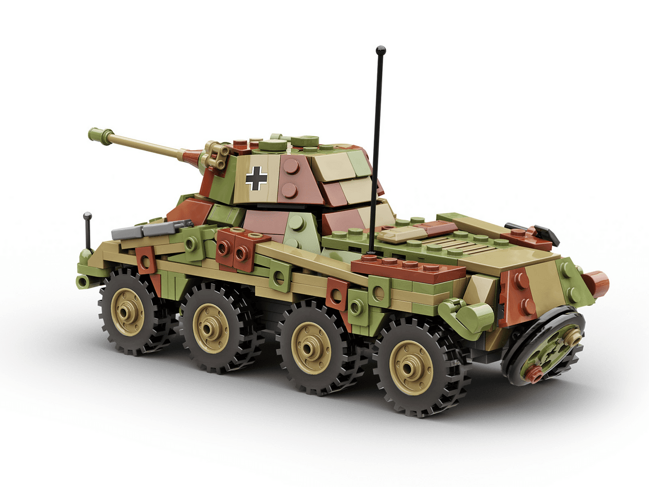 Build Army sd. Kfz.234 Puma 508 pieces
