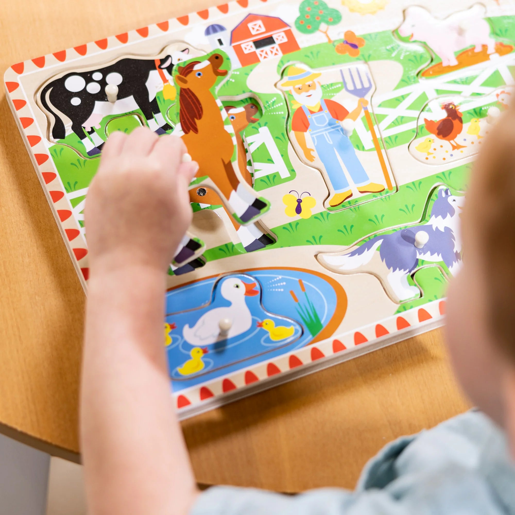 Melissa & Doug Old MacDonalds Farm Sound Puzzle