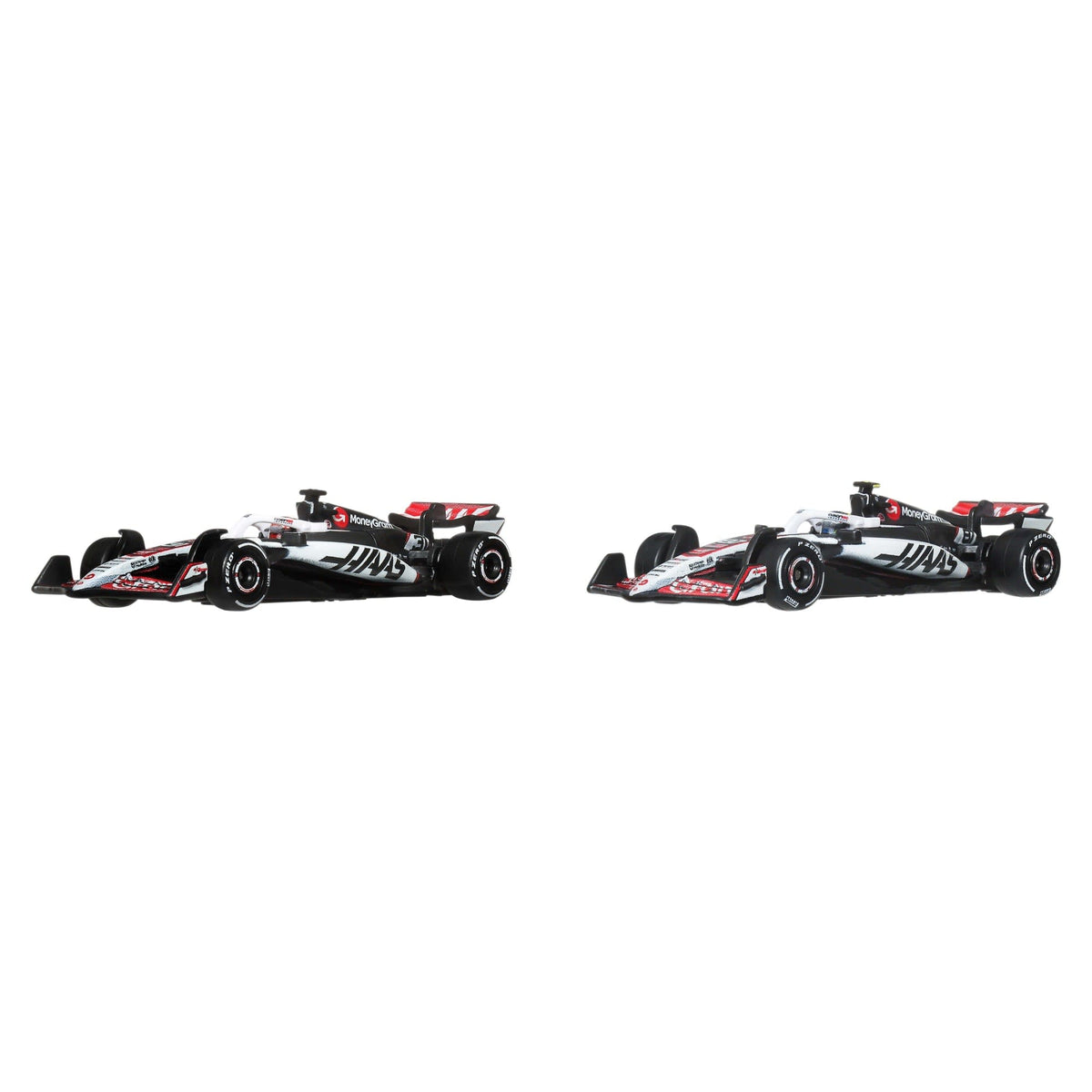 Hot Wheels Premium MoneyGram Haas 2025 Formula 1 Team Twin Pack