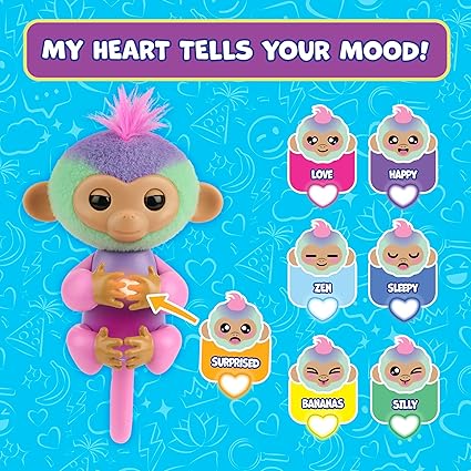 Fingerlings Magic Mood Monkey Norah Electronic Pet