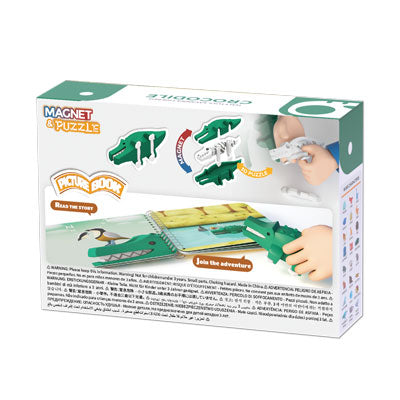 Halftoys Picture book - Crocodile
