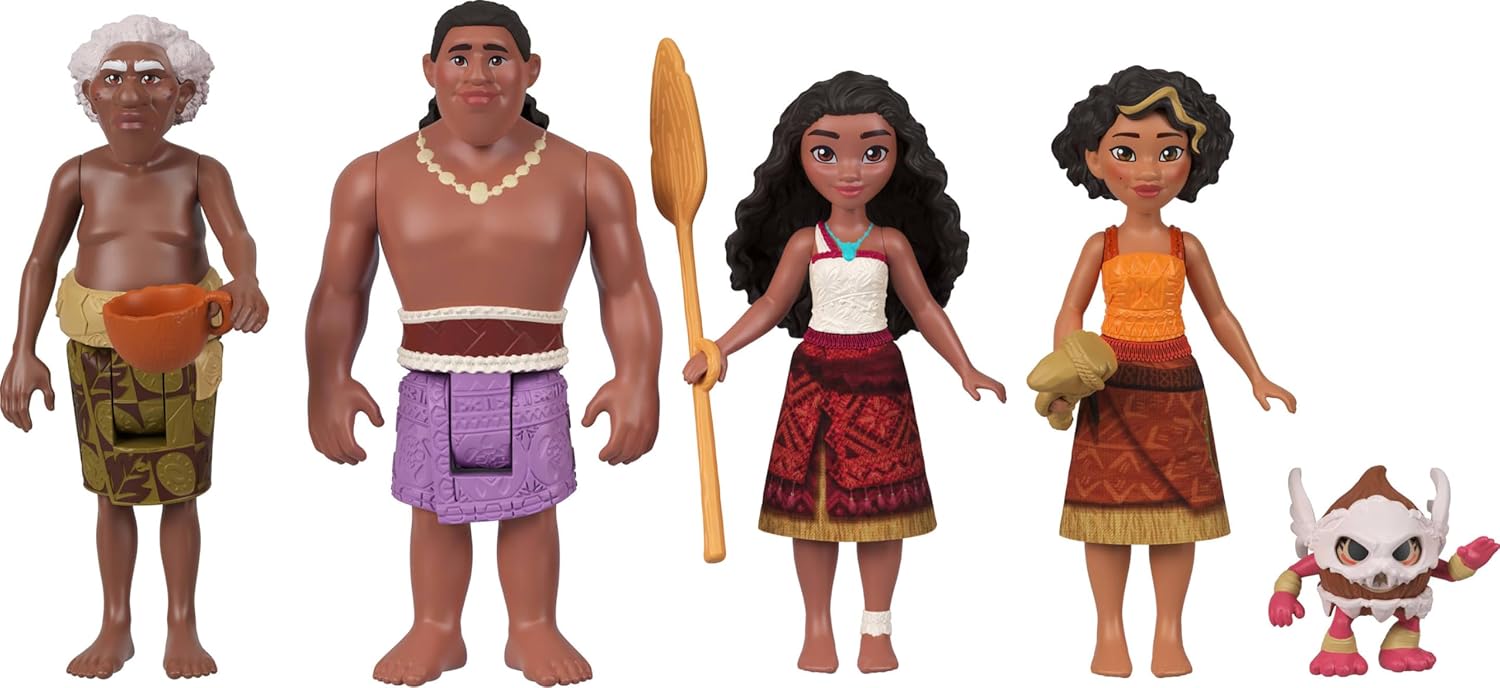 Disney Moana 2 Moanas Canoe Crew Playset