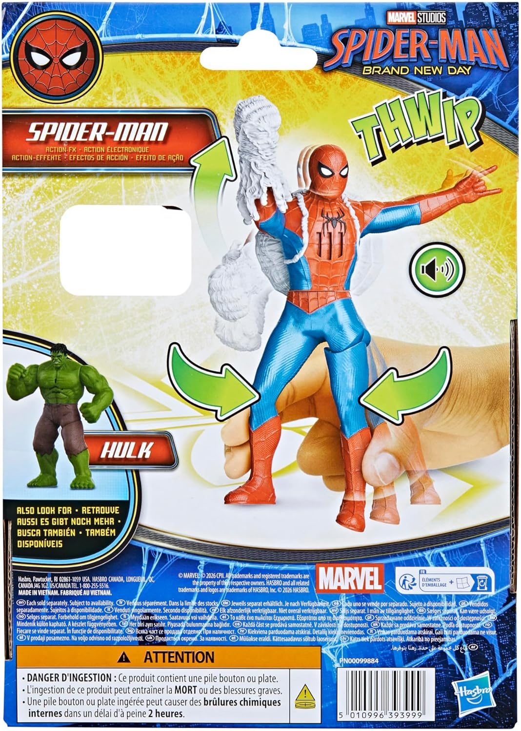 Spiderman Brand New Day Spider-Man Action FX Figure