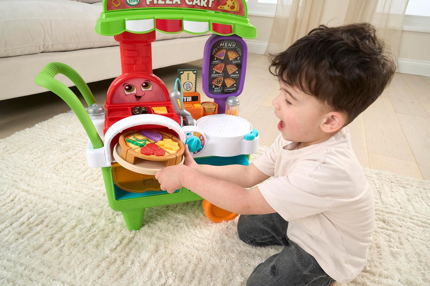 LeapFrog Build-A-Slice Pizza Cart