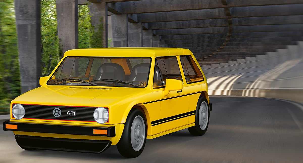 Cobi 24663 Volkswagen Golf GTI Scale Set