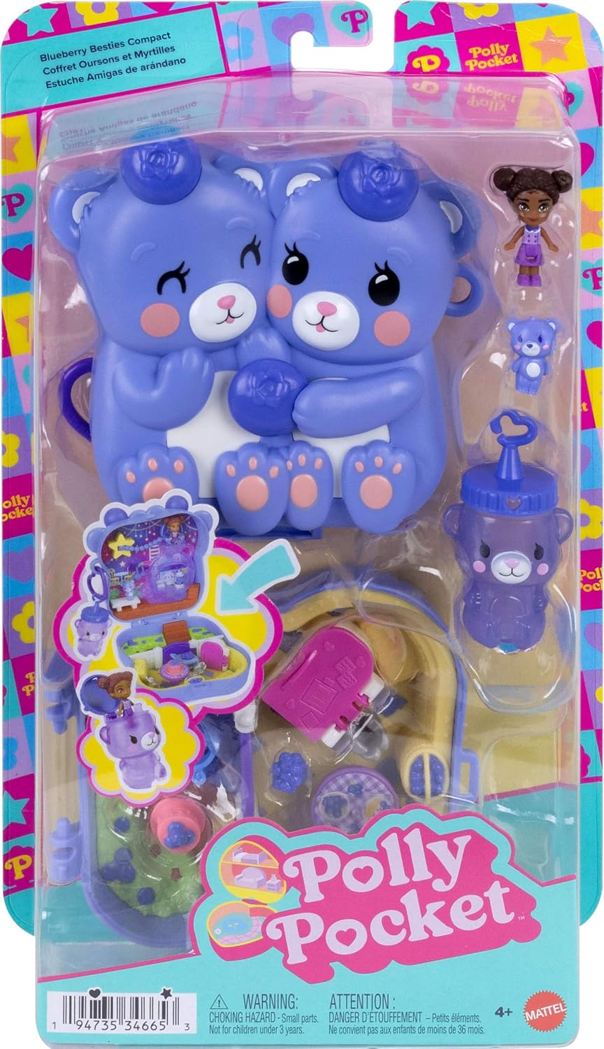 Polly Pocket Blueberry Besties Compact