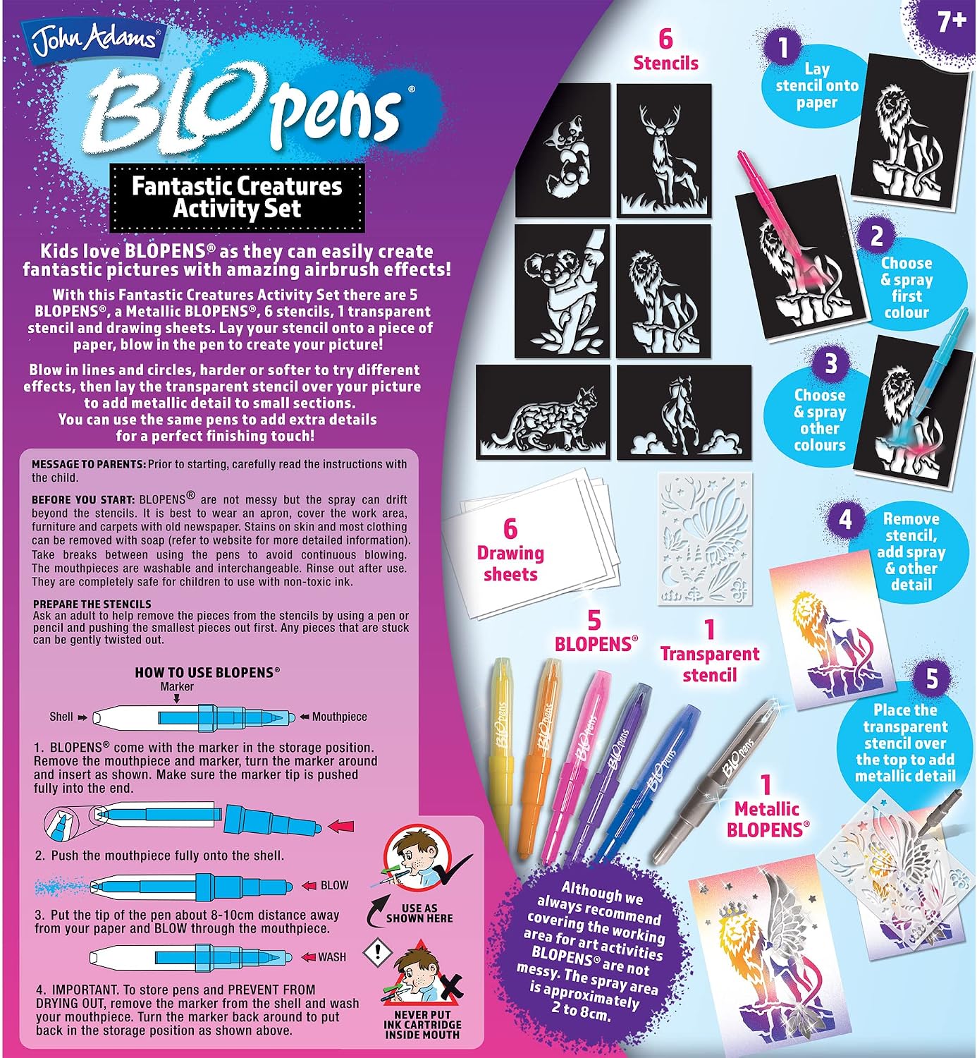 BLOPENS® Fantastic Creatures Activity Set