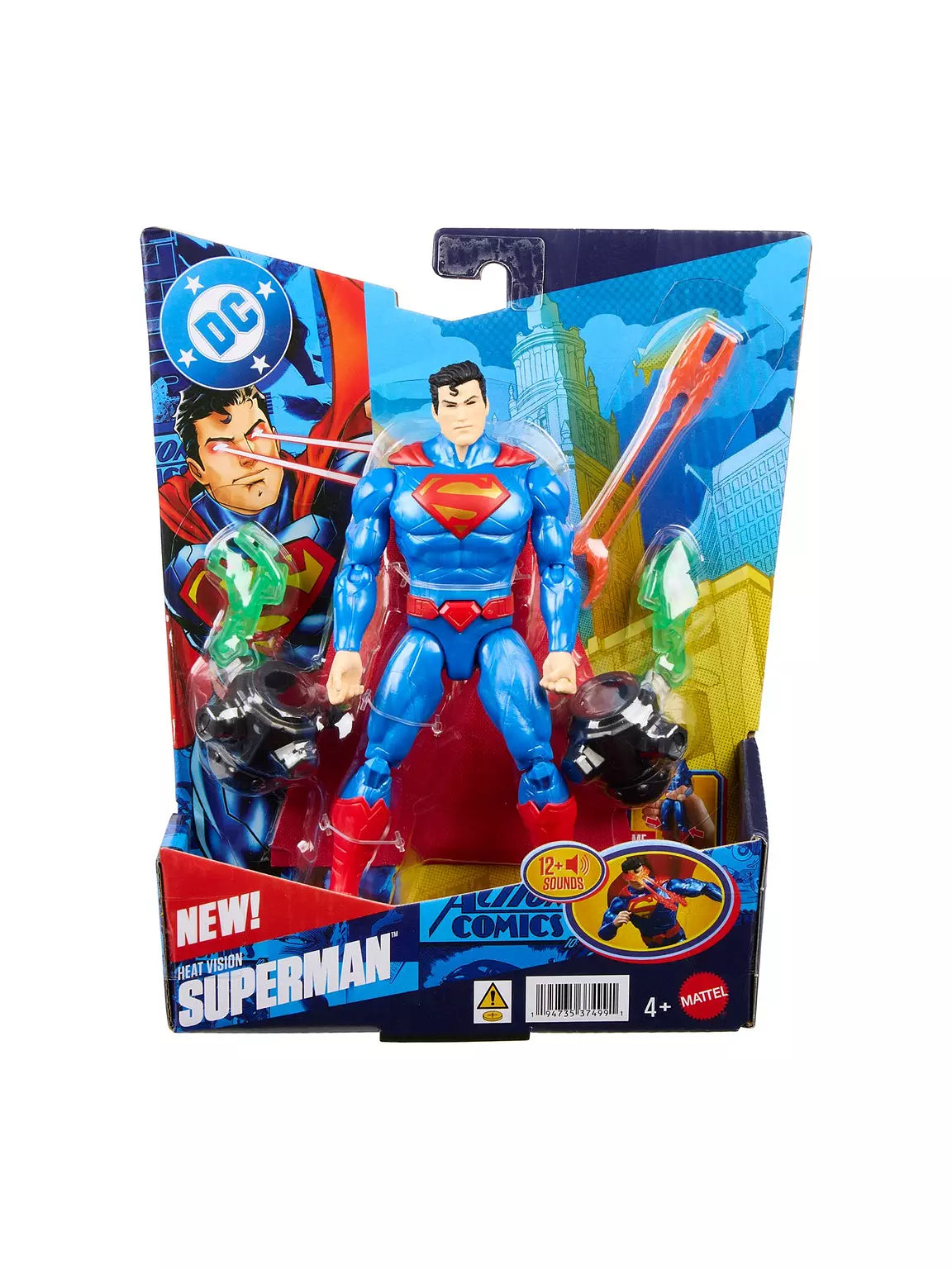 DC Comics Heat Vision Superman Action Figure