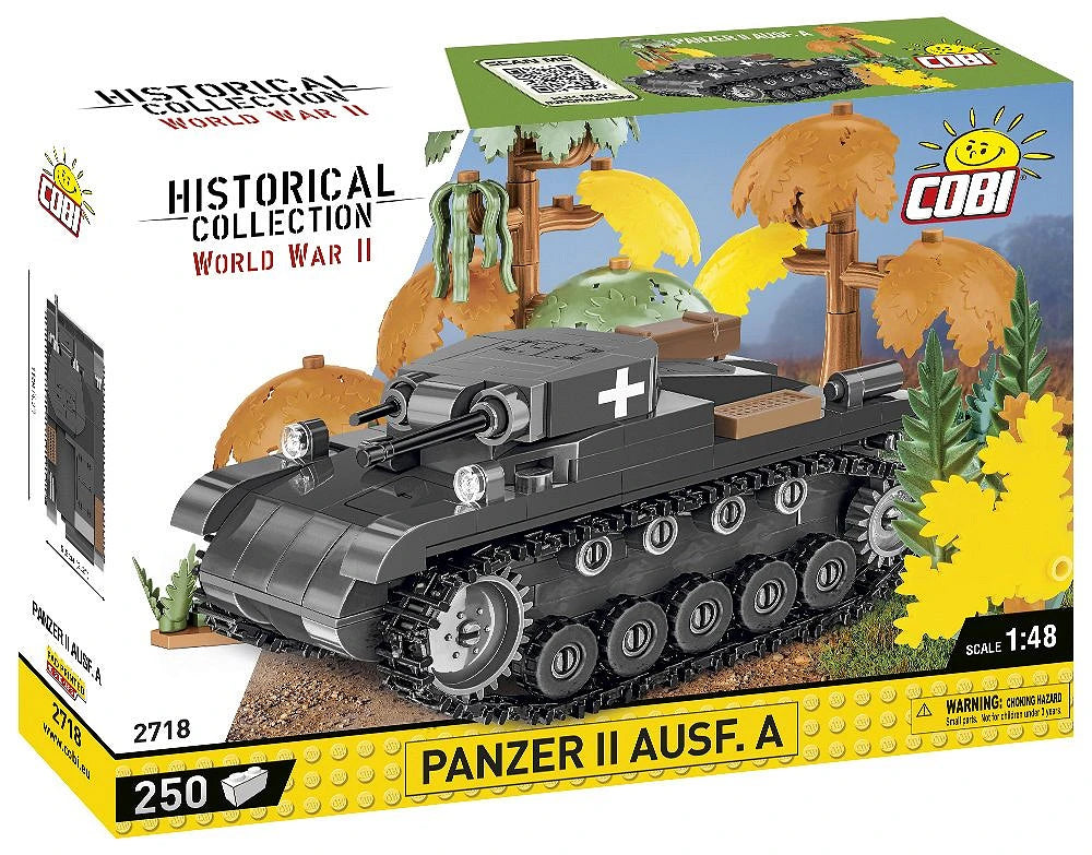 Cobi 2718 Panzer II Ausf.A Tank 1:35 Scale Set