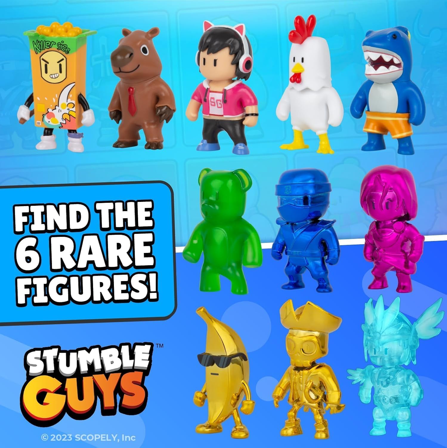 Stumble Guys Collectible Figures 8 Pack B