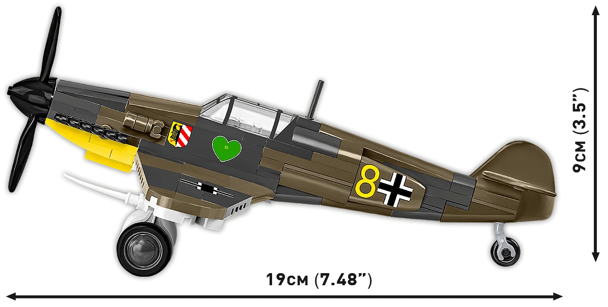 Cobi 5873 Messerscmitt VF-109F 1:48 Scale Set