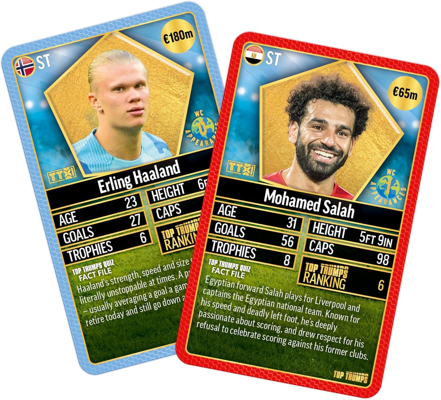 Top Trumps World Football Stars Collectors Kit