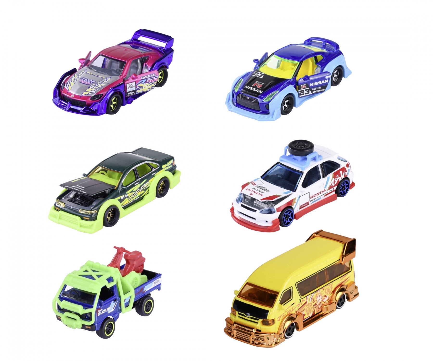 Majorette Japan Series Cars