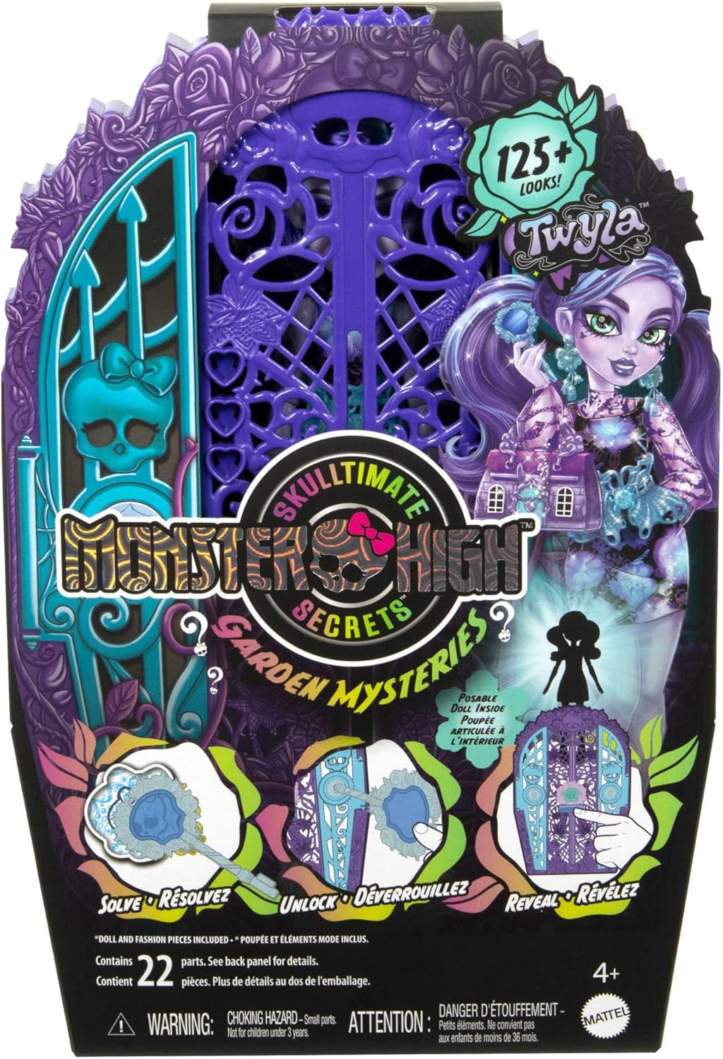 Monster High Skulltimate Secrets Garden Mysteries Playset, Twyla Doll