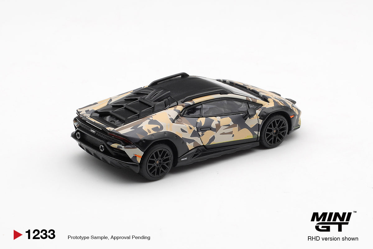 Mini GT Lamborghini Huracan Sterrato All-Terrain 1:64 Die Cast Model Set