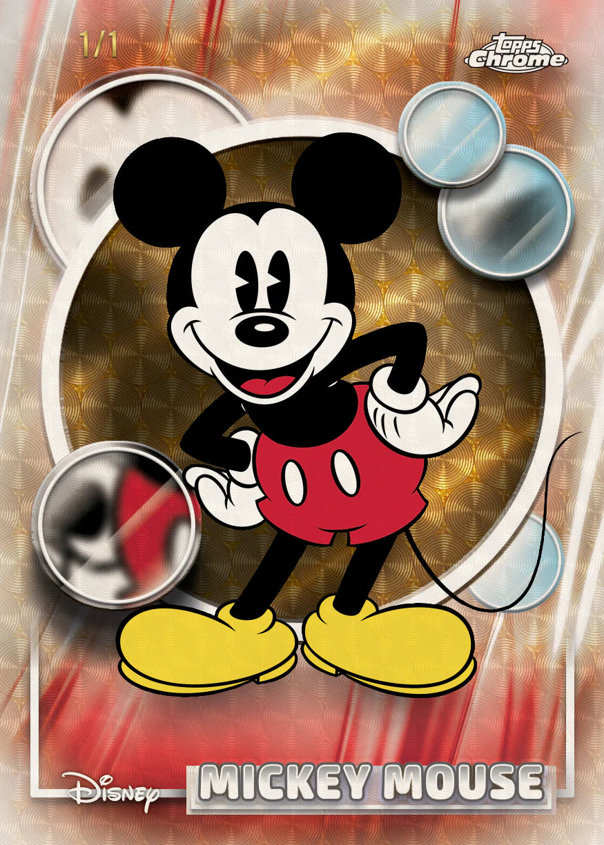 Topps Chrome Disney Value Box