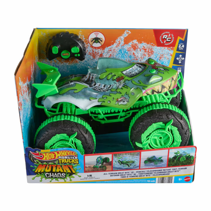 Hot Wheels Monster Trucks Great Bite RC