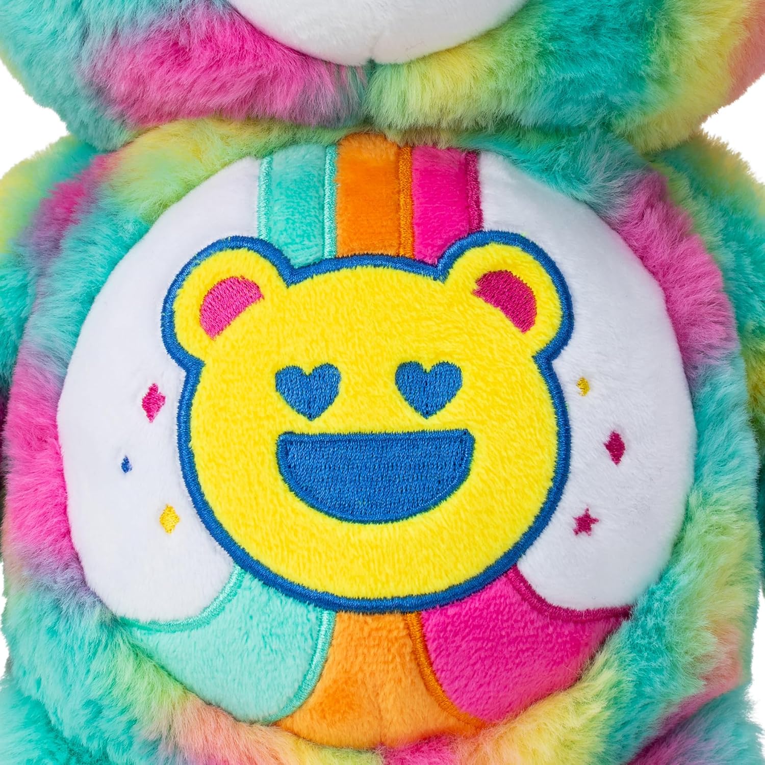 Care Bears Good Vibes Bear 35cm Medium Plush Bear