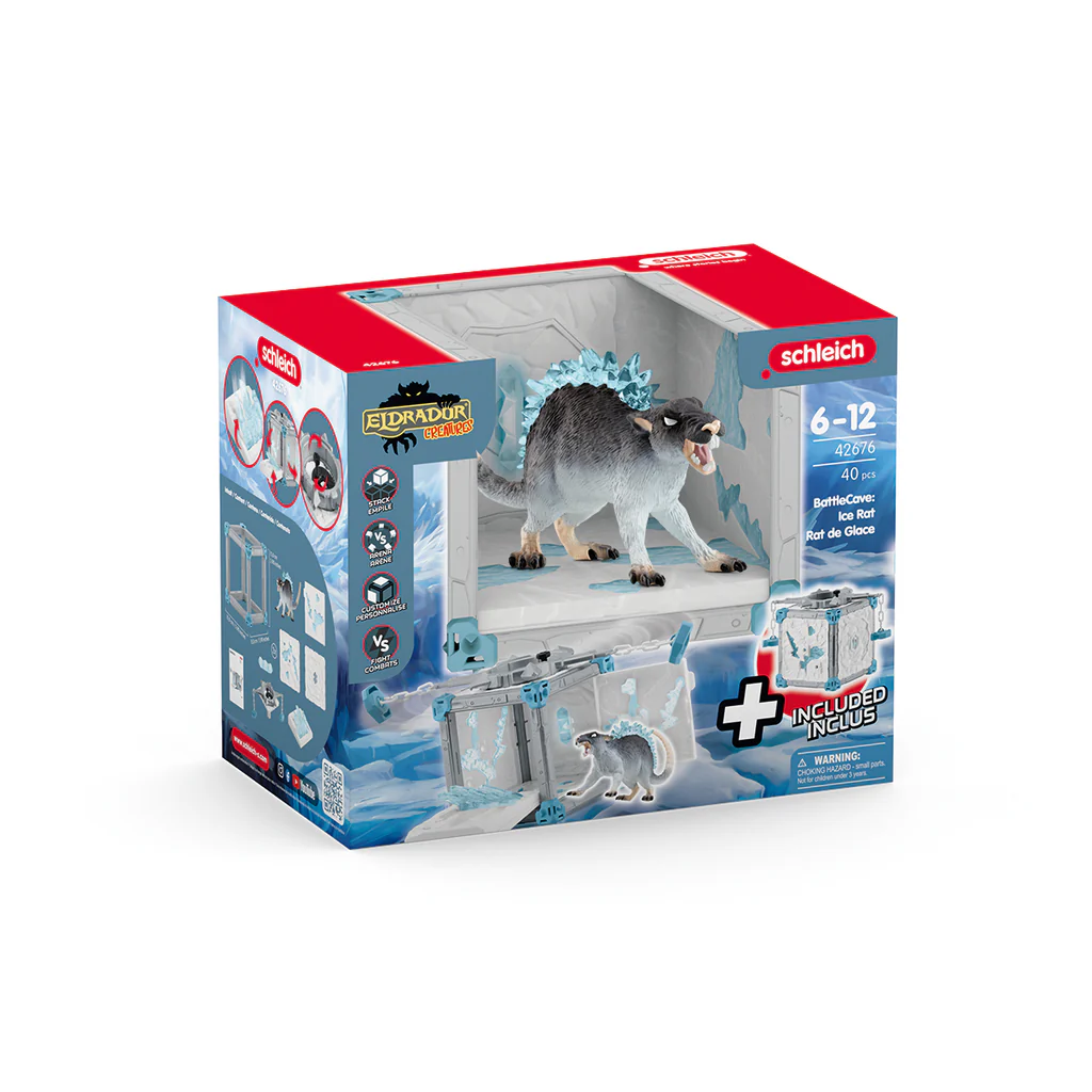 Schleich Eldrador Battle Cave Ice Rat