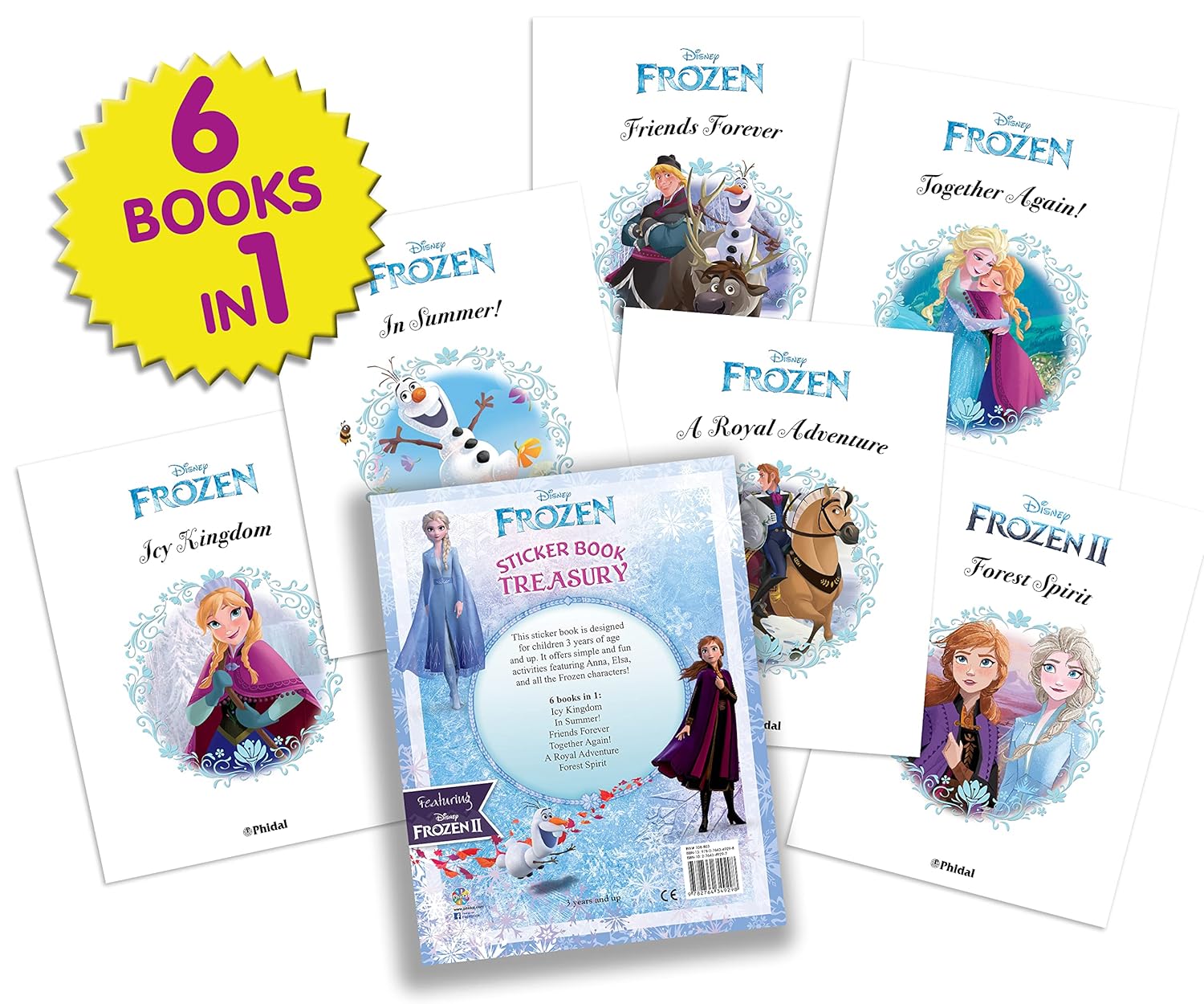 Disney Frozen: Sticker Book Treasury