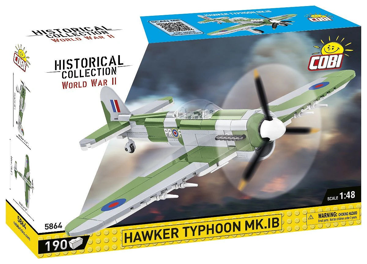 Cobi 5860 Hawker Typhoon Mk.IB 1:48 Set