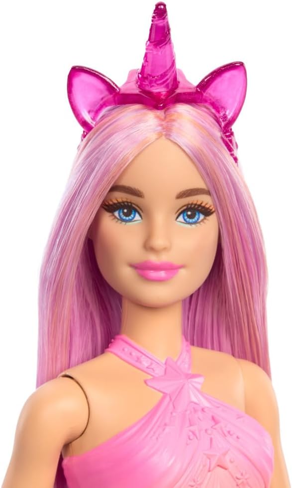 Barbie Dreamtopia Unicorn Doll Pink Hair - Main Image