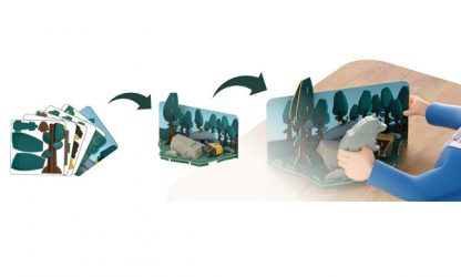 Halftoys Diorama - Wolf