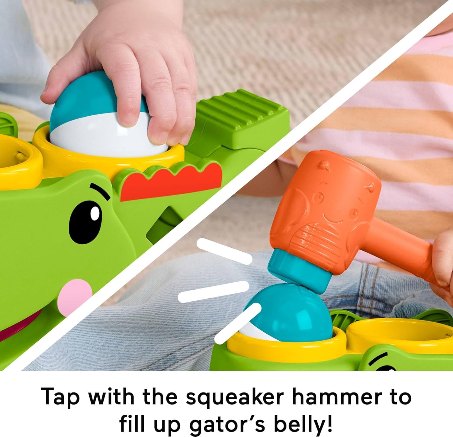Fisher Price Sit & Tap Rolligator