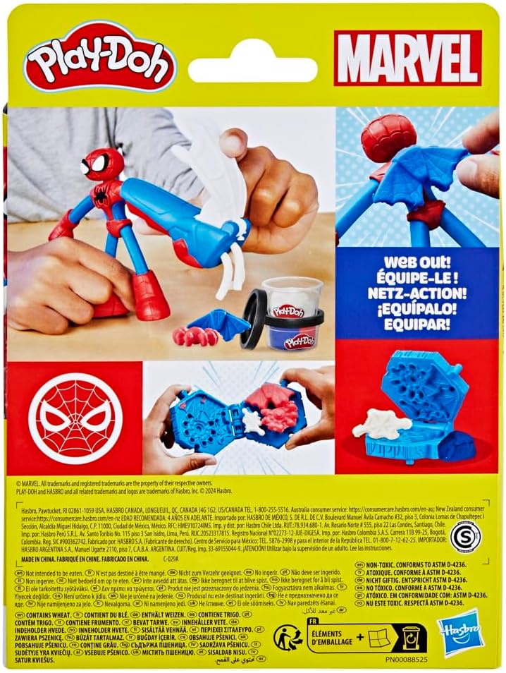 Play-Doh Marvel Spider-Man Thwip Squisher Playset