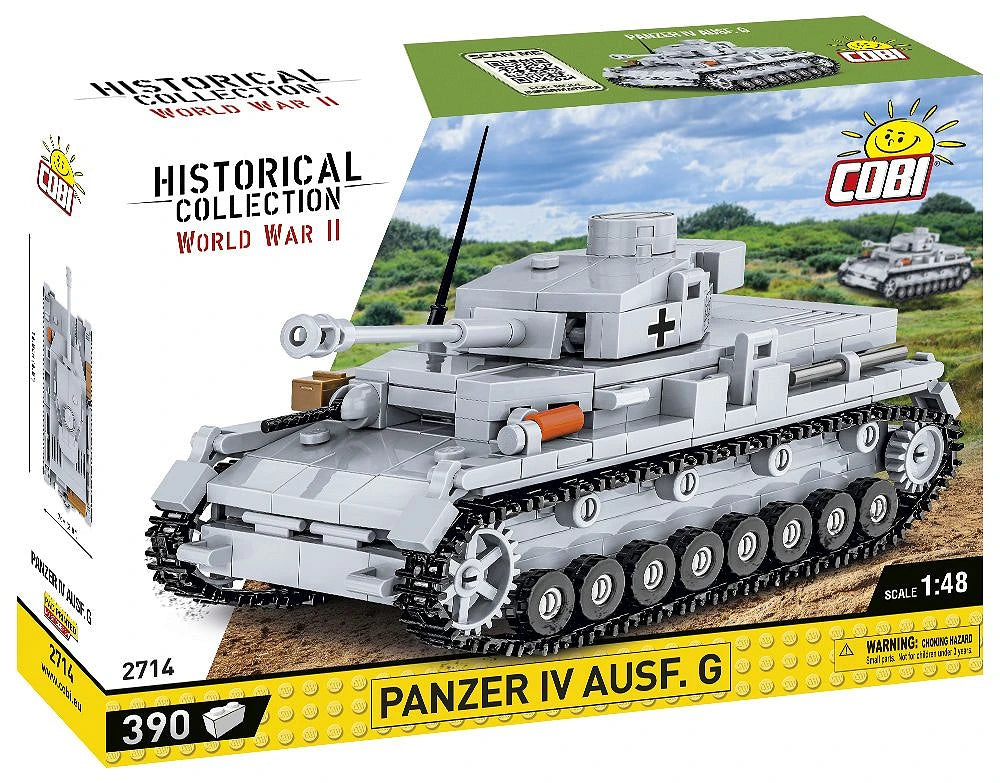 Cobi 2714 Panser IV Ausf.G Tank 1:48 Scale Set