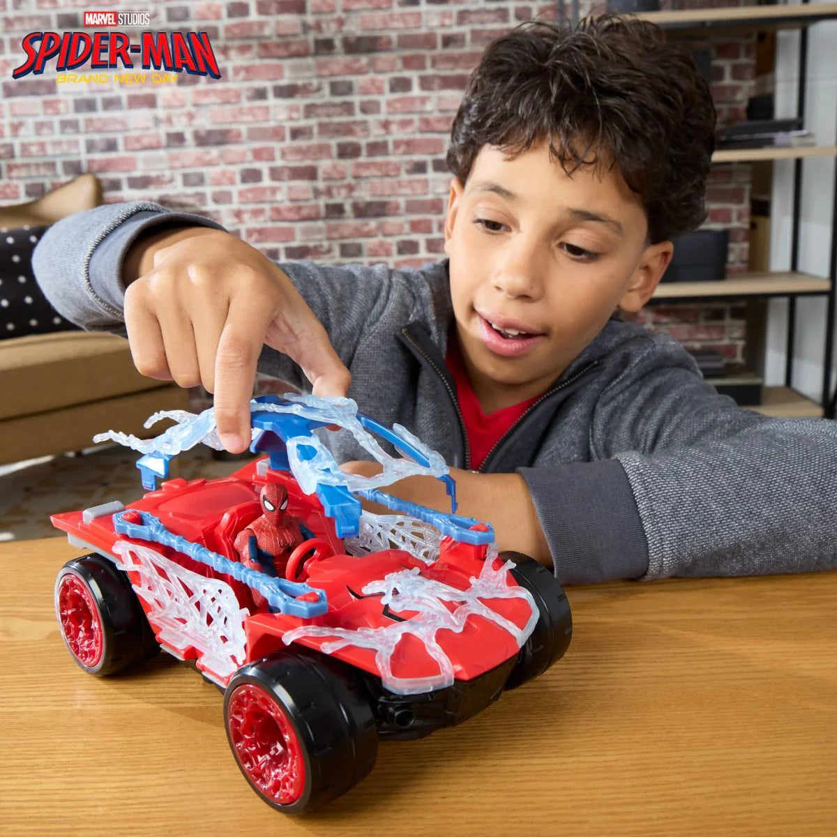 Spiderman Brand New Day Stretch & Blast Buggy