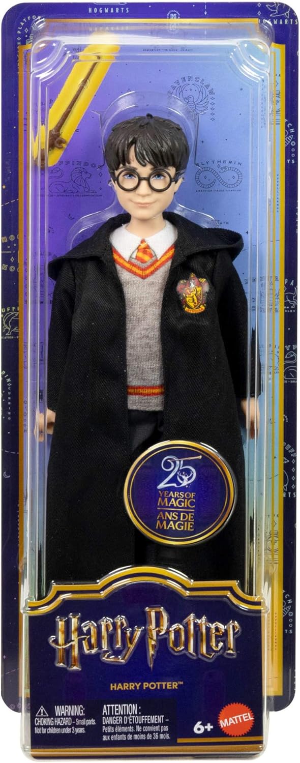 Harry Potter Fashion Doll with Removable Signature Hogwarts Uniform and Wand