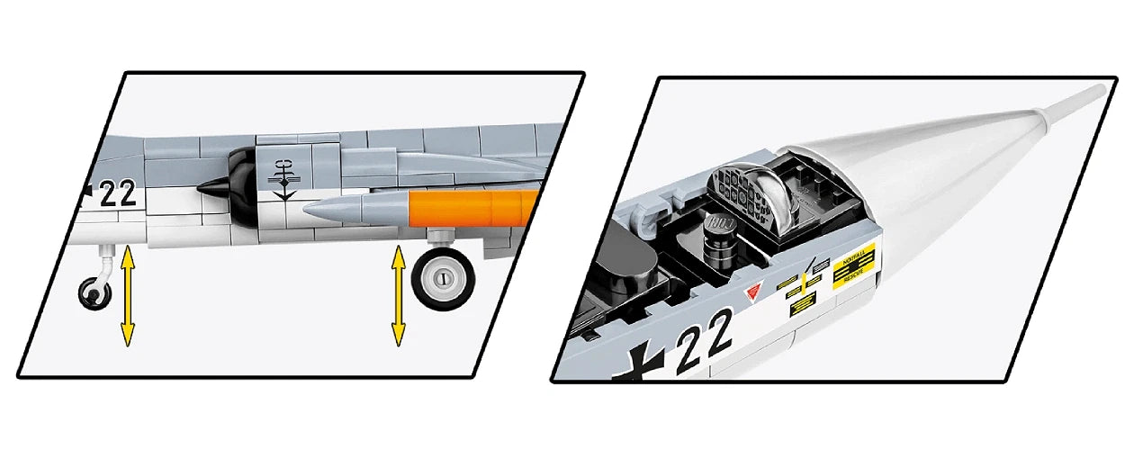 Cobi 5907 Lockheed F-104 Starfighter Scale Set