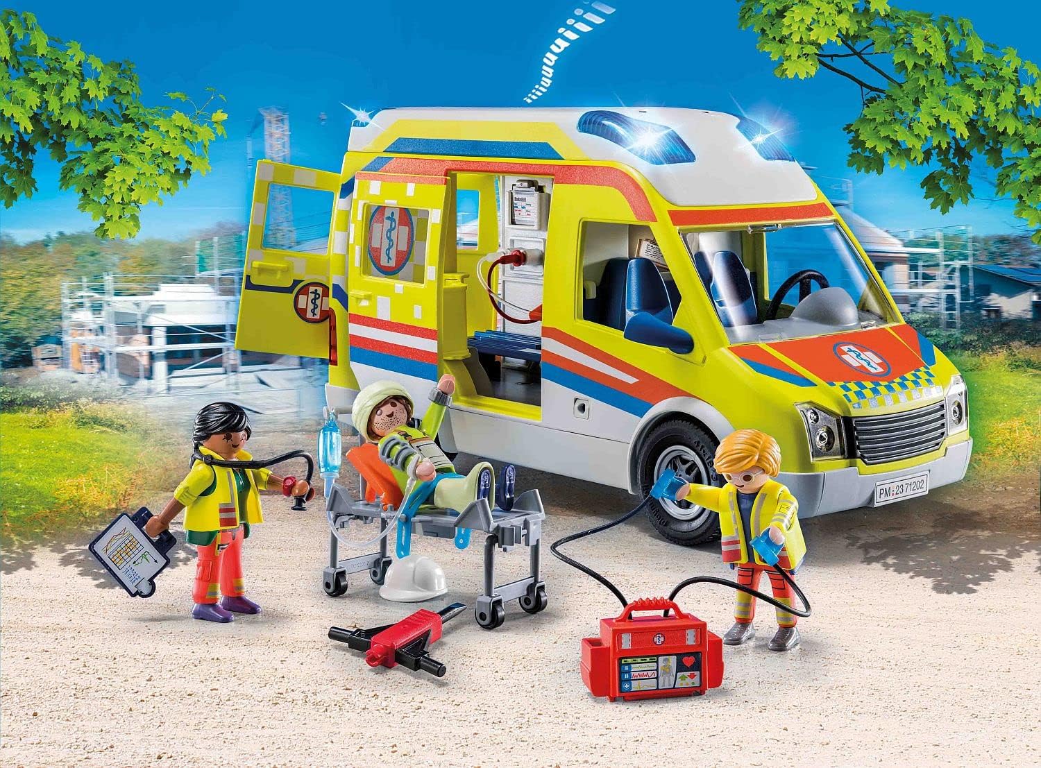 Playmobil Ambulance with Lights