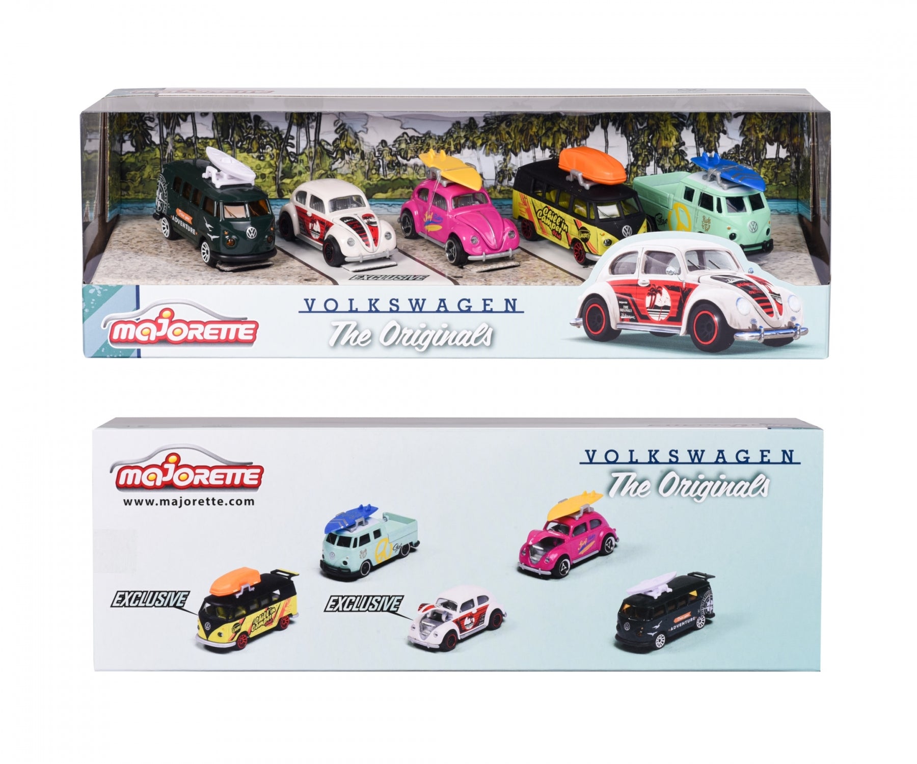 Majorette VW The Originals 5 Pack