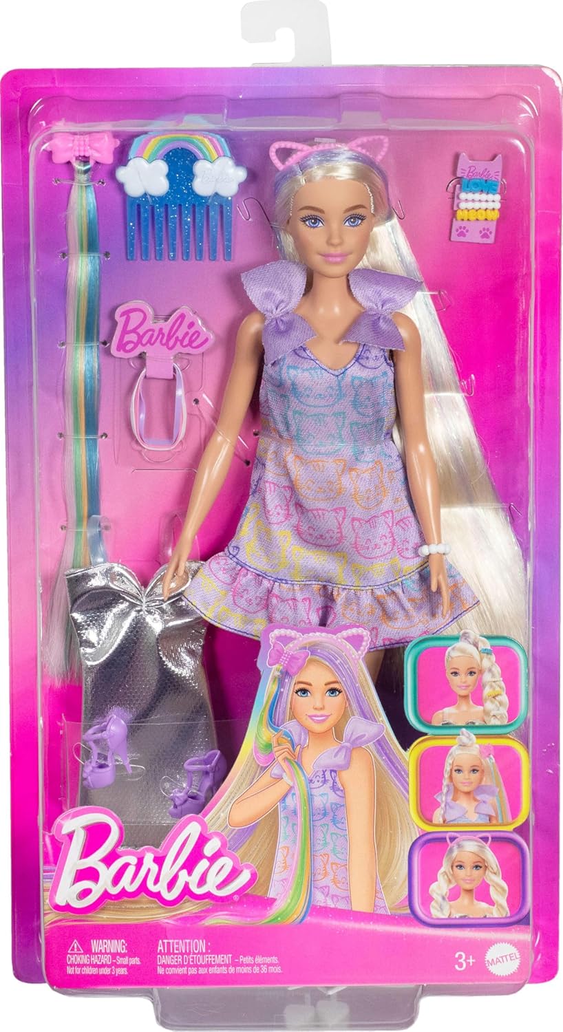 Barbie Fun & Fancy Hair Play Doll