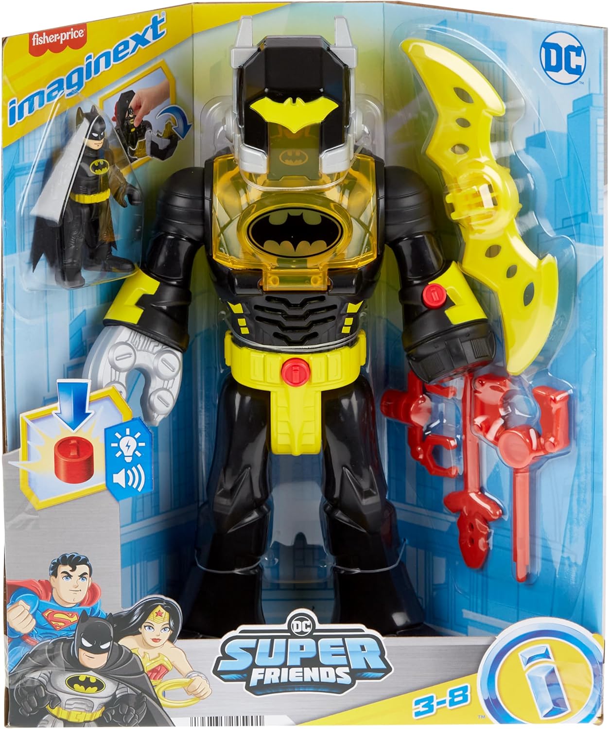 Imagninext DC Super Friends Batman Exo Suit