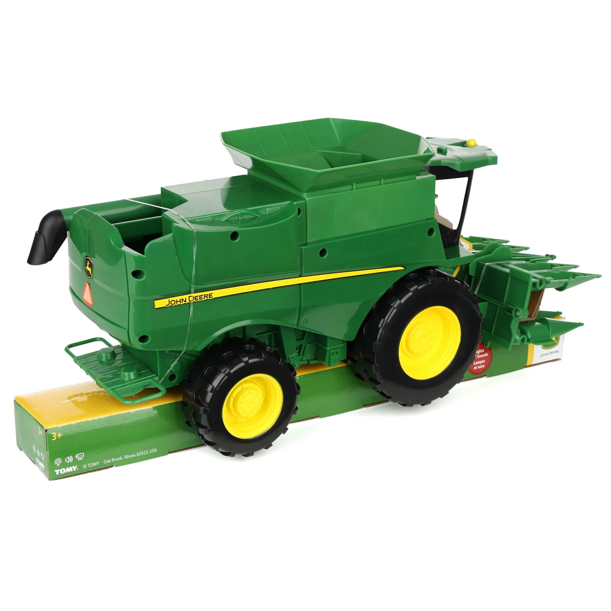 John Deere Lights & Sound Combine Harvester