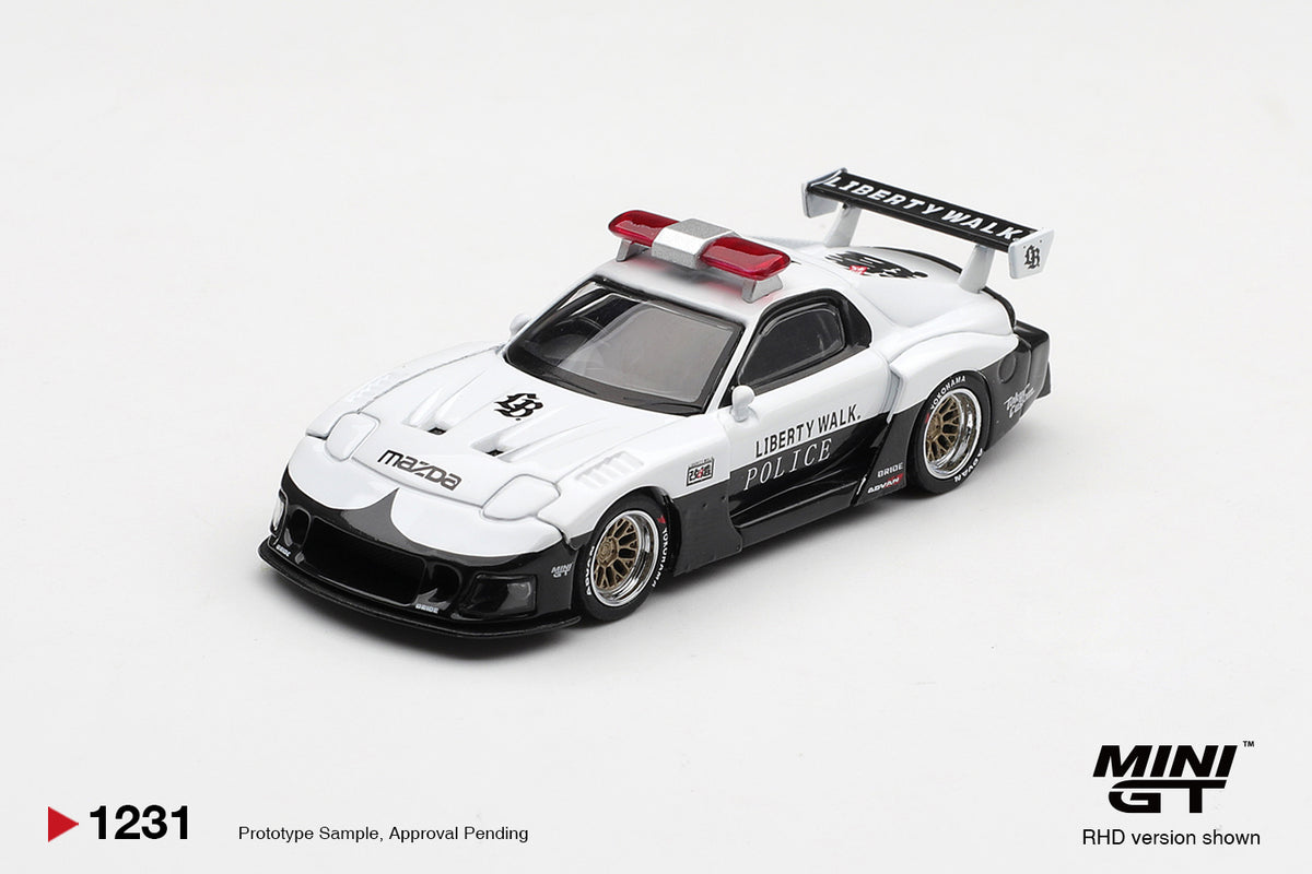 Mini GT Mazda RX-7 Super Silhouette Police 1:64