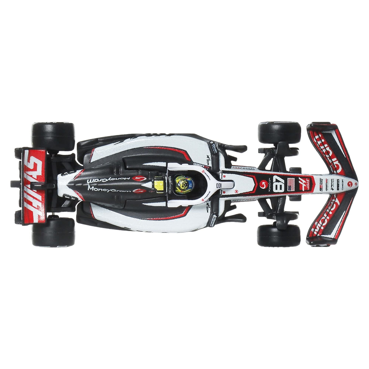 Hot Wheels Premium MoneyGram Haas 2025 Formula 1 Team Twin Pack