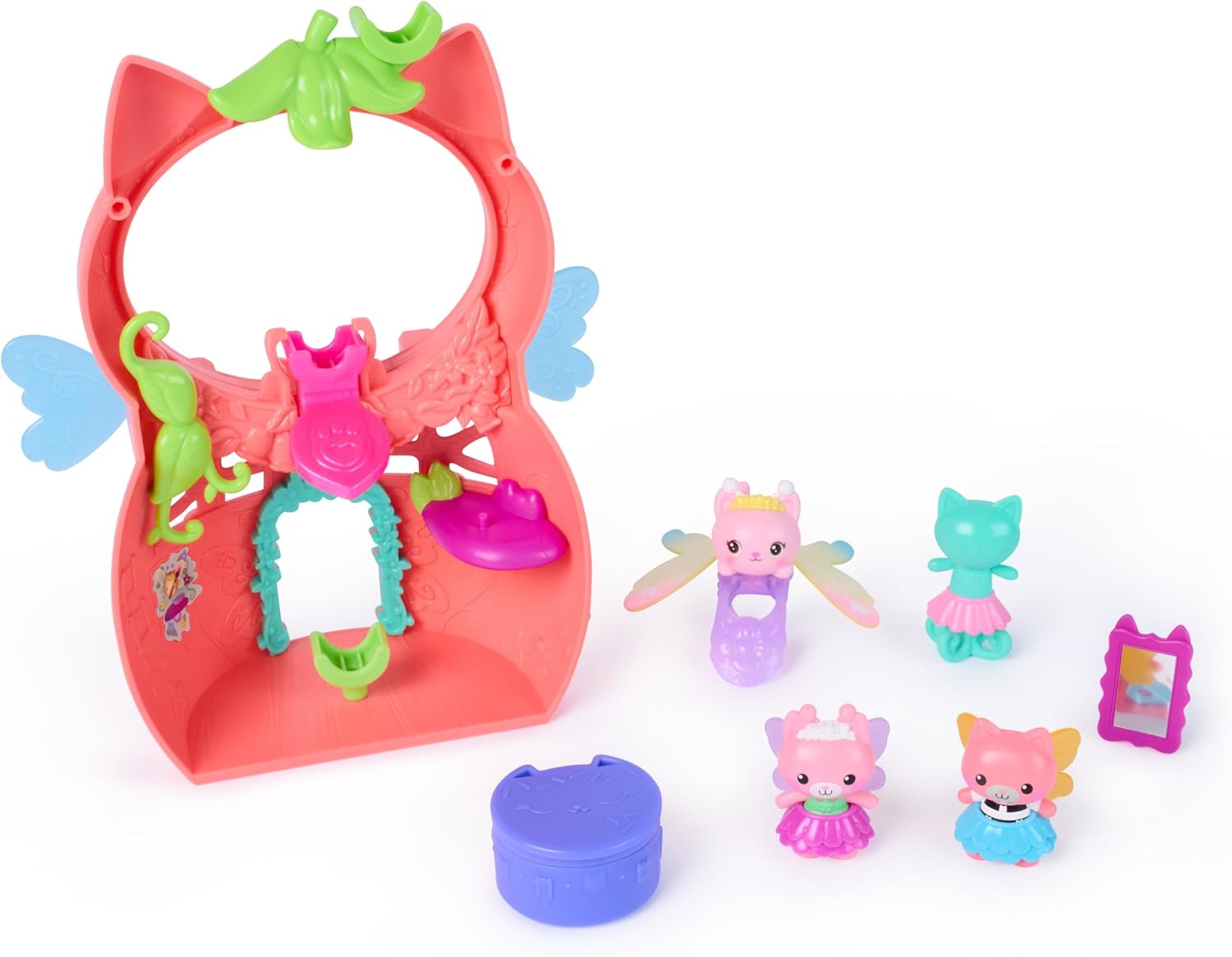 Gabby's Dollhouse Fairylandia Kitty Fairy's Flutter-riffic Playset