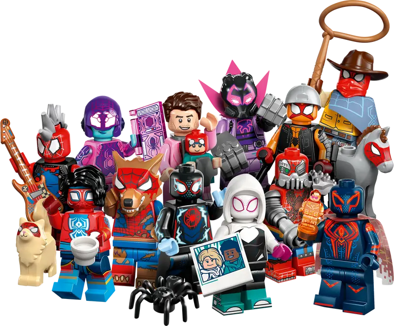 Lego 71050 Spiderman Across the Spiderverse Mini Figures