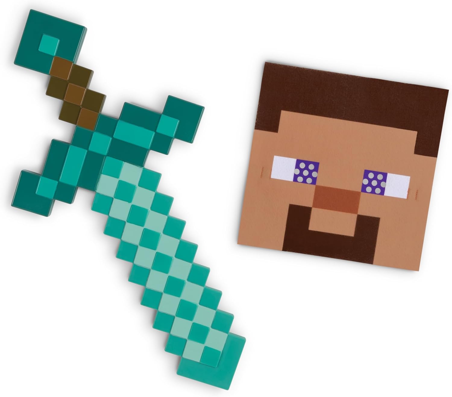 Minecraft Diamond Sword & Mask Set