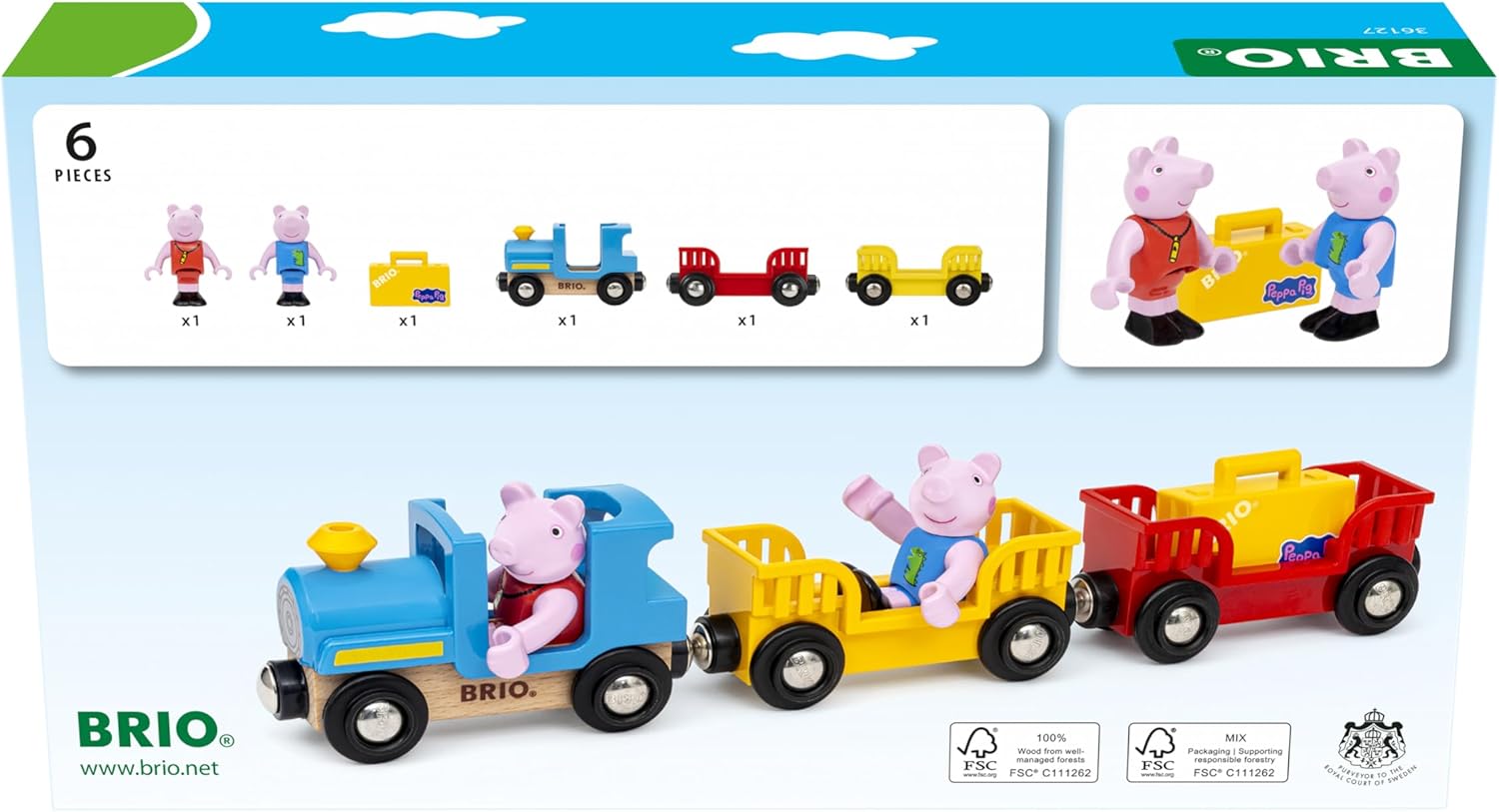Brio Peppa Pig Train
