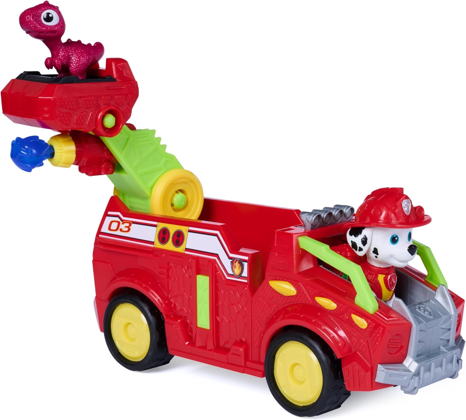 Paw Patrol The Dino Movie - Marshall Dino Rescue Fire Truck