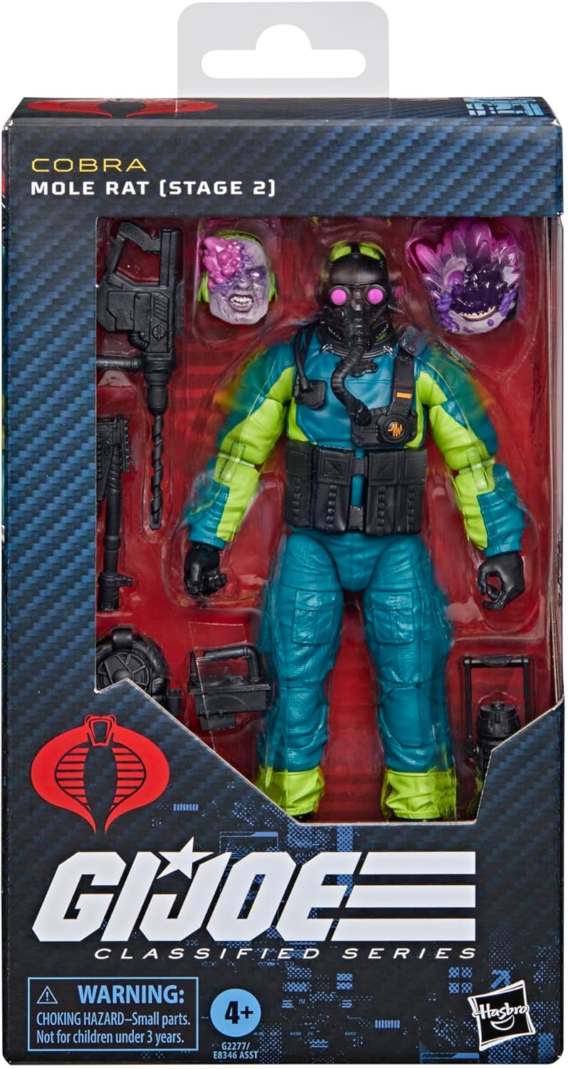G.I. JOE - Mole Rat (Stage 2) Action Figure