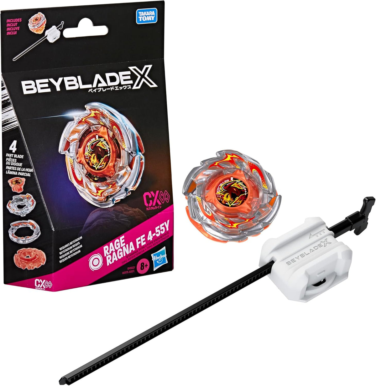 Beyblade X Rage Ragna FE 4-55Y CX Infinity
