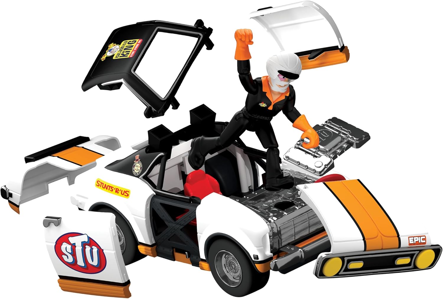 Stuntman Stu Race Ace Stunt Car Set