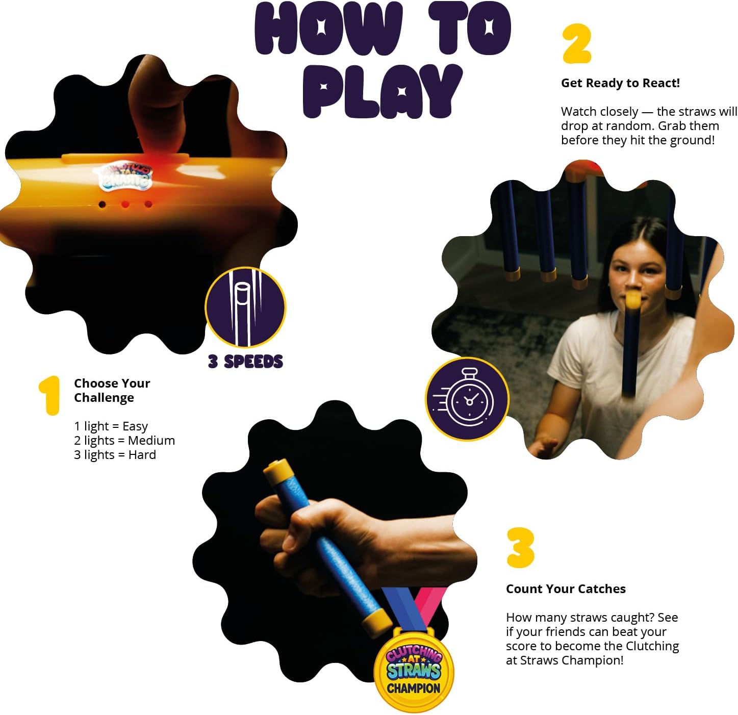 Clutching at Straws Challenge Game