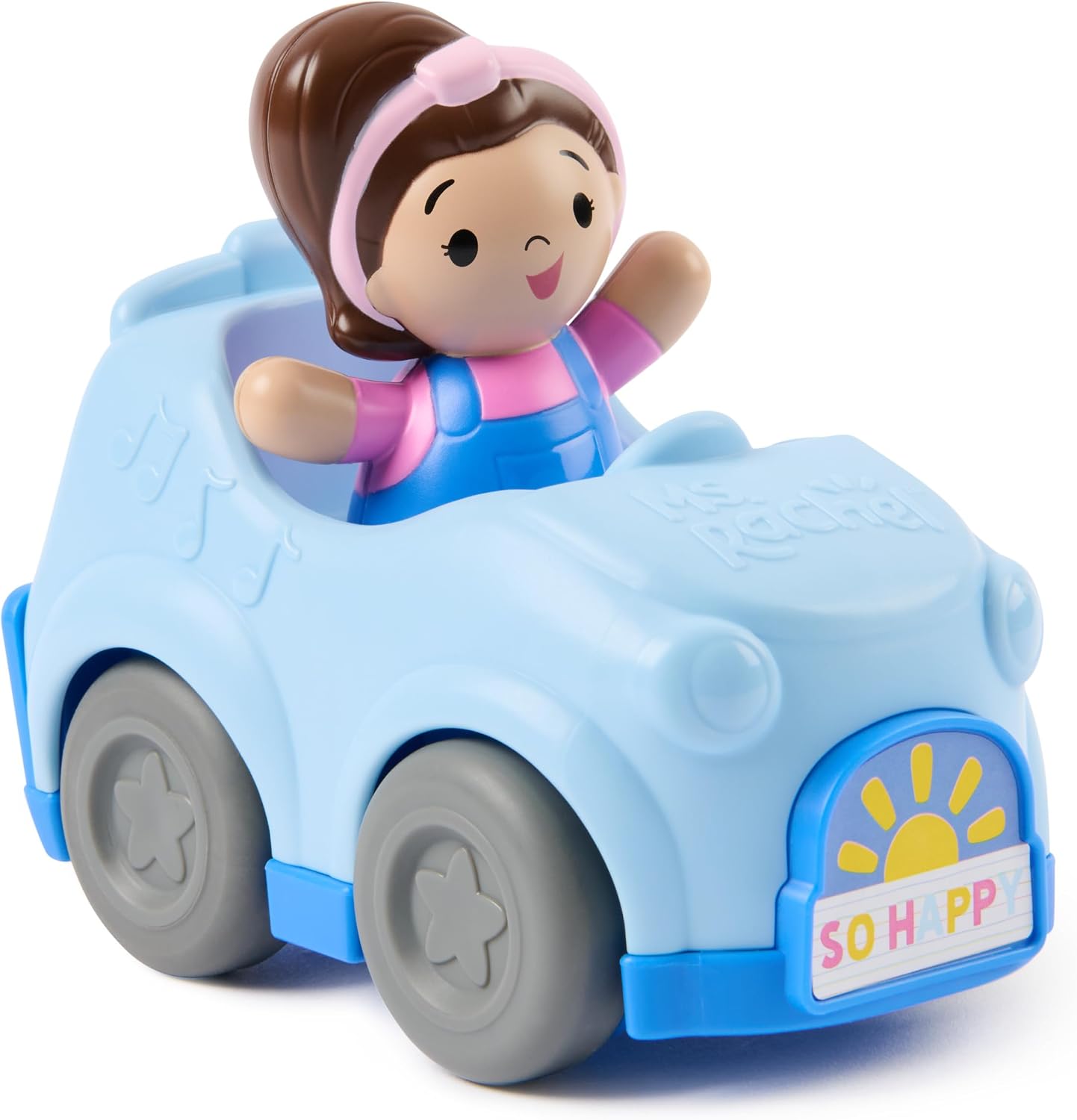 Ms. Rachel 1-2-3 Roll! Vehicle with Figure